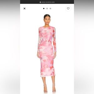 Bardot: Lena Mesh Midi Dress in Wildflower 👗